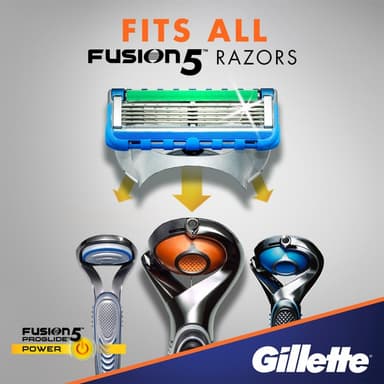 Gillette Fusion ProGlide Power Barberblad 8-pack