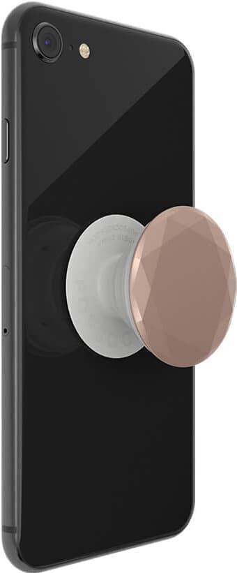 Popsockets Premium grep til mobilenheter (metallic diamond rose gold)