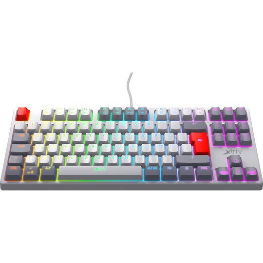 Xtrfy K4 RGB tenkeyless mekanisk tastatur (retro)