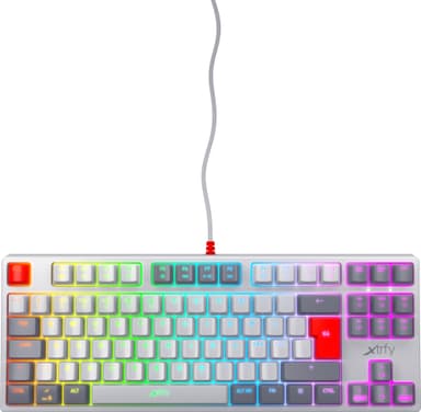 Xtrfy K4 RGB tenkeyless mekanisk tastatur (retro)