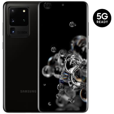 Samsung Galaxy S20 Ultra 5G smarttelefon 12/128GB (cosmic black)