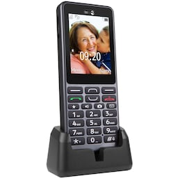 Doro PhoneEasy 509 mobiltelefon (stål)