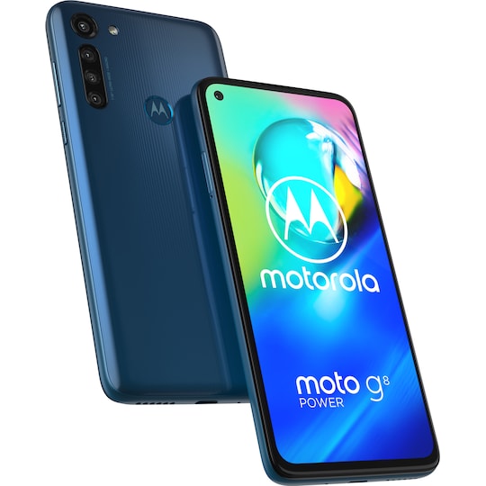 Motorola Moto G8 Power smarttelefon 4/64GB (capri blue)
