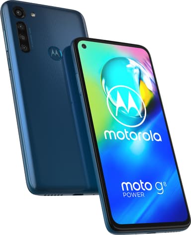 Motorola Moto G8 Power smarttelefon 4/64GB (capri blue)