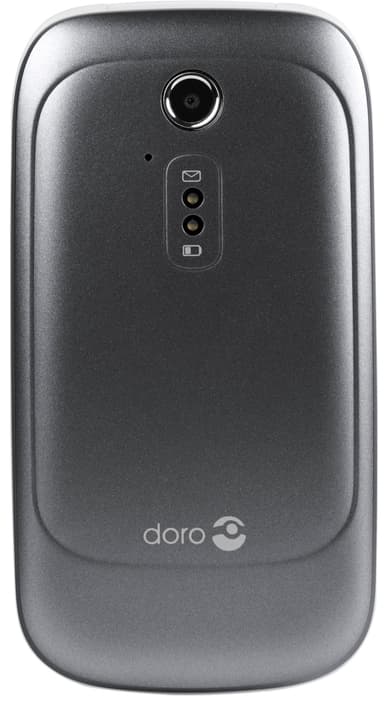 Doro 6521 mobiltelefon (grå/hvit)