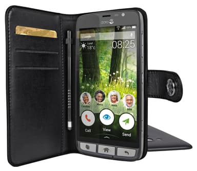 Doro Liberto 822/8030 walletdeksel (sort)