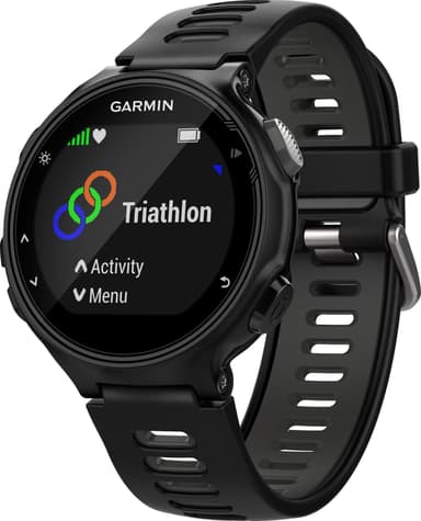 Garmin Forerunner 735XT GPS multisportsklokke (sort/grå) Elkjøp Elkjøp