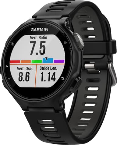 Garmin Forerunner 735XT GPS multisportsklokke (sort/grå)