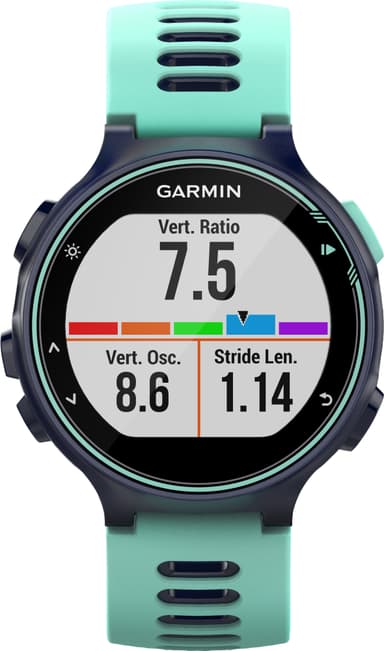 Garmin Forerunner 735XT GPS multisportsklokke midnight blue Elkjop Elkjop