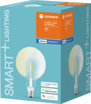 Ledvance Smart+ LED E27 lyspære (klart glass)
