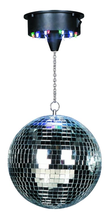 Speilkule 30 cm med LED lys, Batteridrevet