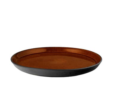 Bitz Gastro Tallerken Dia. 27 x 2,5 cm svart/amber