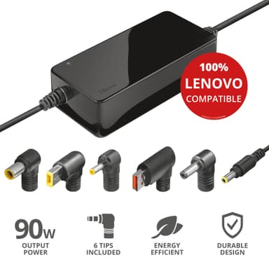 Trust Maxo Lenovo 90W lader til bærbar PC