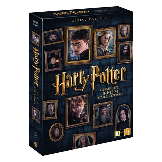 Harry Potter 1 - 7: Komplett samleboks (DVD)