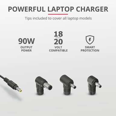 Trust Maxo HP 90W lader til bærbar PC