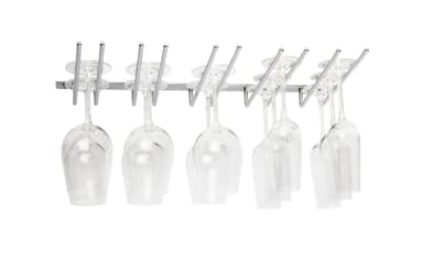 Hahn Metro Bar Hanger 5 row Chrome Wall