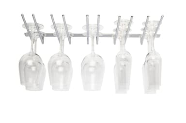Hahn Metro Bar Hanger 5 row Chrome Wall