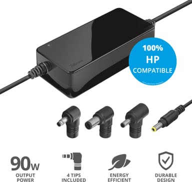 Trust Maxo HP 90W lader til bærbar PC