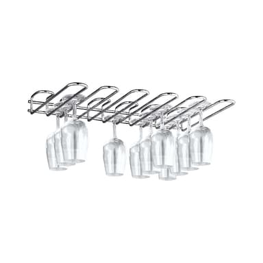 Hahn Glass Hanger 5 rows Chrome