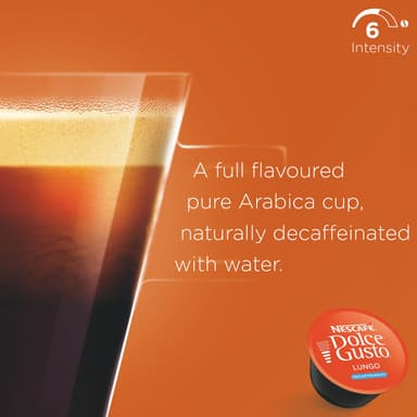 Nescafè Dolce Gusto kapsler - Lungo koffeinfri