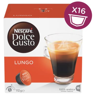 NESCAFÉ Dolce Gusto Lungo kaffekapsler (16-pk)