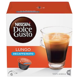 Nescafè Dolce Gusto kapsler - Lungo koffeinfri