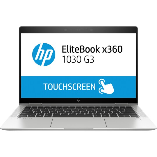 HP EliteBook x360 1030 G3 13,3" 2-i-1 bærbar PC (sølv)