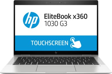 HP EliteBook x360 1030 G3 13,3" 2-i-1 bærbar PC (sølv)