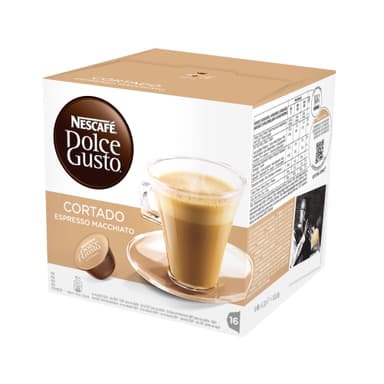 Nescafè Dolce Gusto kapsler - Cortado Nescafè Dolce Gusto kapsler - Cortado
