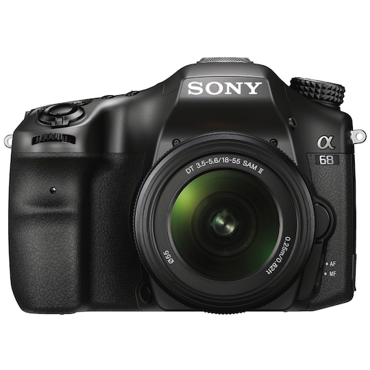 Sony Alpha A68K SLT kamera + 18-55 mm objektiv