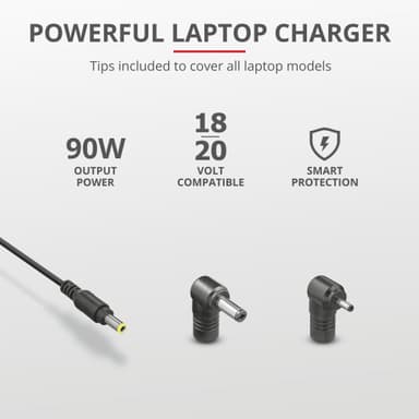 Trust Maxo Acer 90W lader til bærbar PC