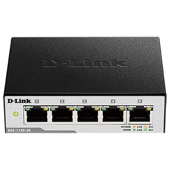 D-link DGS-1100-05 5-port Gigabit Smart switch