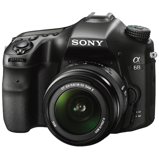 Sony Alpha A68K SLT kamera + 18-55 mm objektiv