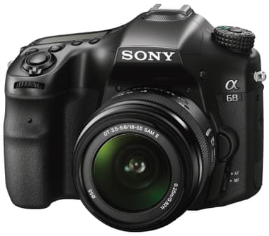 Sony Alpha A68K SLT kamera + 18-55 mm objektiv