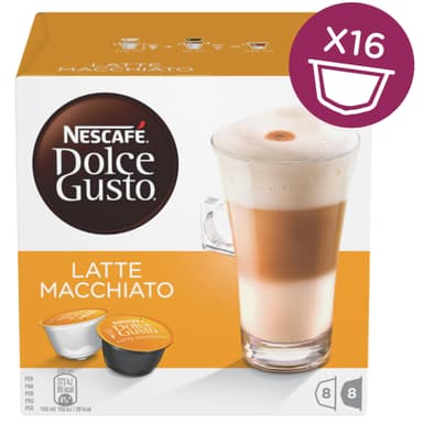 Nescafé Dolce Gusto kapsler - Latte Macchiato Nescafé Dolce Gusto kapsler - Latte Macchiato