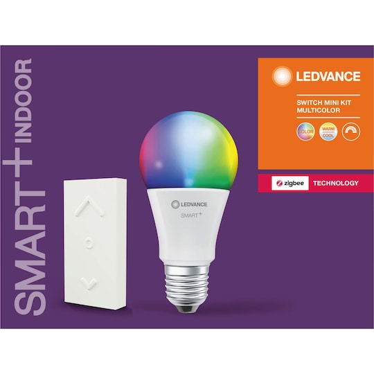 Ledvance Smart+ RGBW-lyspære og bryter minisett 151759