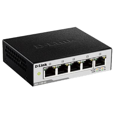 D-link DGS-1100-05 5-port Gigabit Smart switch