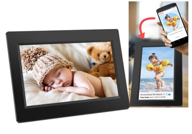 Denver Frameo 7" sosial fotoramme PFF-710 Wi-Fi (sort)