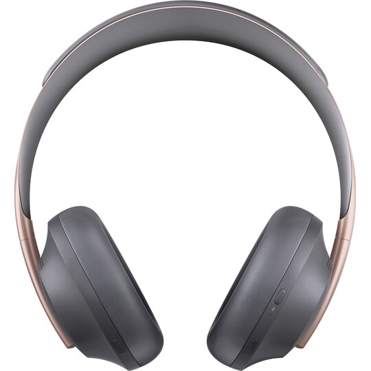 Bose Noise Cancelling Headphones 700 + ladeetui (grå/rosegull)