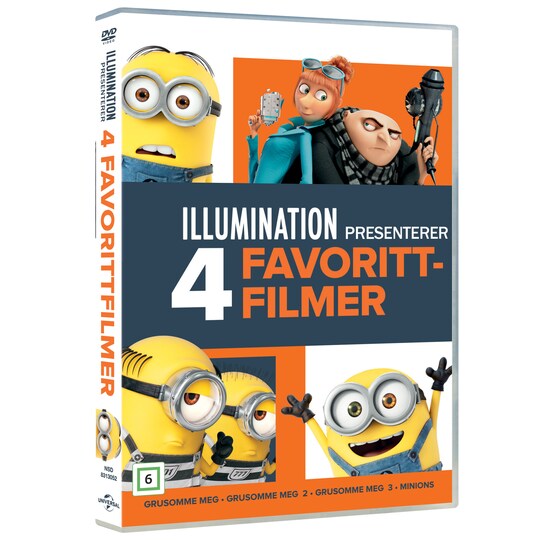 Illumination 4 - Movie Collection (DVD)