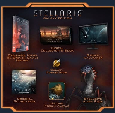 Stellaris: Galaxy Edition Upgrade Pack - PC Windows,Mac OSX,Linux