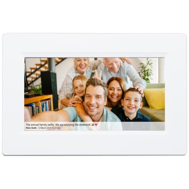 Denver Frameo 7" sosial fotoramme PFF-710 Wi-Fi (hvit)
