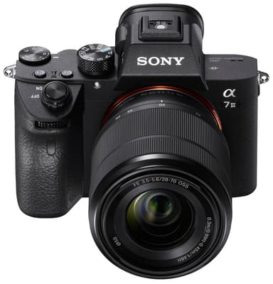 Sony Alpha A7 Mark 3 kamera med SEL2870 objektiv