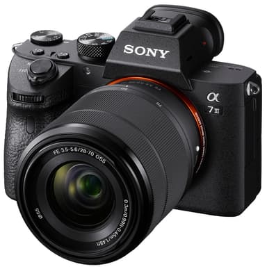 Sony Alpha A7 Mark 3 kamera med SEL2870 objektiv