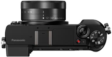 Panasonic Lumix DMC-GX80 kompakt systemkamera (sort)