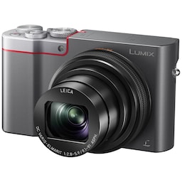 Panasonic Lumix DMC-TZ100 kompaktkamera (sølv)