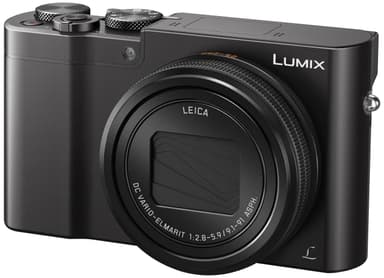 Panasonic Lumix DMC-TZ100 kompaktkamera (sort)