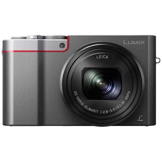 Panasonic Lumix DMC-TZ100 kompaktkamera (sølv)