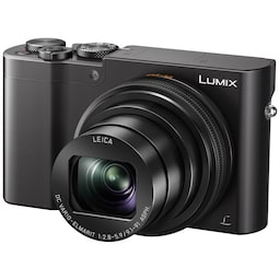 Panasonic Lumix DMC-TZ100 kompaktkamera (sort)