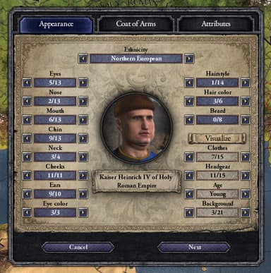 Crusader Kings II Ruler Design DLC - PC Windows